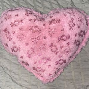 Pink Heart Candy Pillow